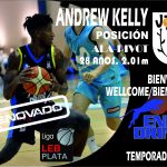 Andrew Kelly sigue un año más en Enerdrink UDEA