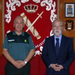 El nuevo representante del Ministerio de Asuntos Exteriores en el Campo de Gibraltar visita la Comandancia de Algeciras