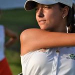 El alcalde de Jimena felicita a la joven jimenata Ana Sarrias, por su triunfo en el Campeonato de Andalucía Sub 16 de Golf