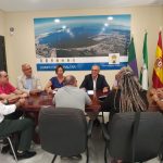 Lozano acuerda con la Plataforma por el Tren convocar el Consejo Económico y Social