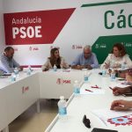 La Ejecutiva provincial aprueba el comité de campaña que dirigirá la secretaria de Organización, Araceli Maese