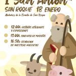 Este sábado, San Roque celebra la I edición de San Antón, patrón de los animales