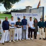 Buen inicio de 2020 para los golfistas sanroqueños en el Lauro Finnish Golf Open