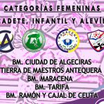 El domingo, I Torneo de Balonmano Día de la Mujer en Algeciras