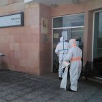 Infoca ha movilizado hoy a 100 efectivos en Andalucía para tareas de desinfección por Covid-19