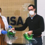 Impulsa dona al Ayuntamiento de Algeciras una primera partida de 100 pantallas de protección facial