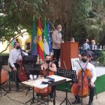El Parque de las Acacias, escenario de la presentación de la nueva edición de Almoraima y del himno comarcal