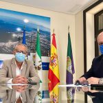 Lozano y Vaca analizan las actuaciones y los objetivos del Consorcio de Bomberos en la Comarca