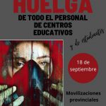 CGT llama al resto de sindicatos a sumarse a la huelga educativa en Andalucía