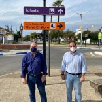 Comienza la colocación de nueva señalización turística en Castellar