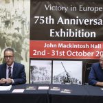 Exposición para conmemorar el 75º aniversario del Día de la Victoria en Europa en Gibraltar