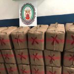 Un detenido por la Policía Local cuando llevaba 600 kilos de hachís en una furgoneta Policía