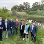 El delegado territorial de Desarrollo Sostenible de la Junta visita la Estación Ambiental Madrevieja