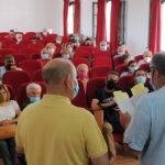 Familiares de víctimas del fascismo rinden un homenaje colectivo a sus antepasados asesinados en Jimena