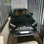 Interceptados en un contenedor en el puerto de Algeciras dos vehículos de alta gama robados en Bélgica
