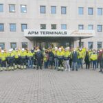 La huelga en APM Terminals cambia de fase y aumentan los paros a tres horas por turno