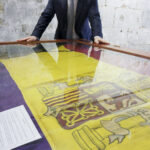 La Bandera del José Luis Díez se expondrá en el Museo Nacional de Gibraltar
