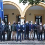 Lozano recibe a los nuevos presidentes de las diez secciones del IECG
