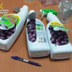 Dos detenidos por transportar hachís oculto en envases de productos de limpieza