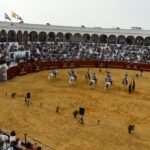 Los caballos andaluces bailaron en el 316 cumpleaños de San Roque