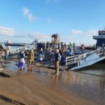 FOTOS | Comienzan los pasos por Bajo de Guía en Sanlúcar de Barrameda y el Vado del Quema en Aznalcázar