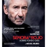 José Sacristán recibirá el sábado el Premio Honorífico de FICSAN y actuará el domingo en el teatro
