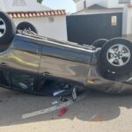 La Policía Local investiga el consumo de alcohol como causa directa de un aparatoso accidente de tráfico