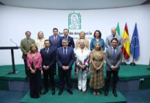 Sanz pide a los nuevos delegados territoriales de Cádiz “ser útiles” a la provincia