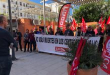 CCOO lamenta el accidente laboral que ha costado la vida a un trabajador y activa su protocolo