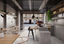 Raquel Gómez realiza el proyecto de interiorismo del Restaurante Mi Casa, Tu Casa