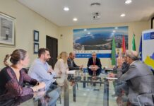 Mancomunidad y el Grupo Transfronterizo celebran un encuentro de trabajo con carácter previo a la reunión con el Ministro Albares