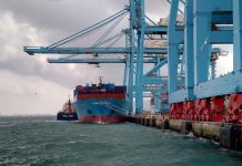 Verdemar pregunta si hubo vertidos en el incendio de la gabarra en el puerto de Algeciras