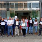 El segundo día de huelga indefinida de funcionarios de Justicia alcanza un 85% de seguimiento en la provincia de Cádiz