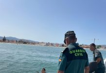 La Guardia Civil incrementa el control y la vigilancia sobre las embarcaciones de recreo y motos náuticas en la costa del Campo de Gibraltar