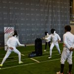La escuela municipal de esgrima presente en la Feria del Deporte y la Vida Sana de Jerez