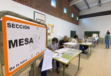 El porcentaje de participación hasta las 14 horas en las Elecciones Europeas en la provincia de Cádiz es del 22,73%