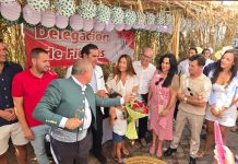María Bravo, Madrina de la Fiesta de la Vendimia de Manilva 2024