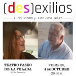 Desexilios, una cantata del destierro, por Lucia Socam y Juan José Téllez