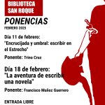 Amigos de la Biblioteca organiza dos conferencias para el mes de febrero, la primera el próximo martes