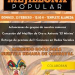 “Mejilloná popular”, el 23 de febrero en la Alameda sanroqueña