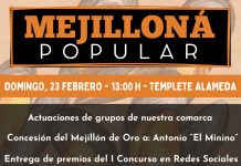“Mejilloná popular”, el 23 de febrero en la Alameda sanroqueña