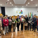 Pilar Cañete y Gala Gallego reciben el galardón comarcal con motivo de la celebración del 8 de marzo