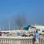 Agaden exige medidas urgentes contra la contaminación del ferry Jaume I en el puerto de Tarifa