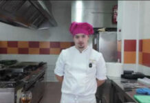 Un alumno de Hostelería, en el concurso Le Cordon Bleu. Vota por Eneko Arbiol