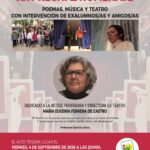 Un homenaje a María Eugenia Ferrera de Castro protagonizará el recital poético de IU en San Isidro