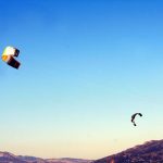 El espectáculo del kite se cita con Tarifa