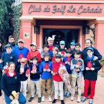 Los jóvenes jugadores del Club de Golf La Cañada recibieron la visita de los Reyes Magos