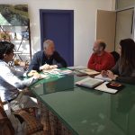 Presentan al delegado de Deportes la VII edición de la Cresta de Sierra Carbonera
