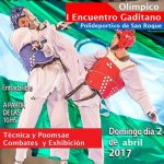 El domingo, I Encuentro Gaditano de Taekwondo Olímpico en el Pabellón Ciudad de San Roque
