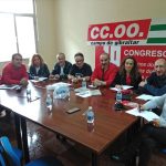 Máximos responsables de enseñanza de CCOO de Andalucía se dan cita en la comarca